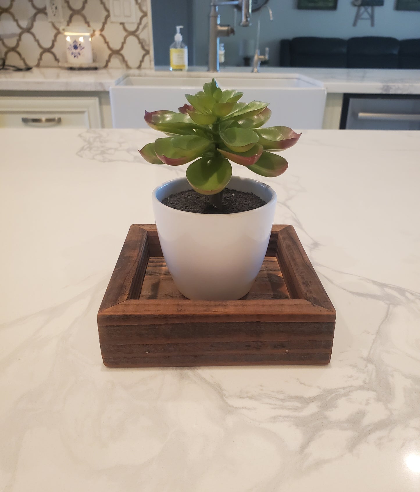 Farmhouse Candle Tray