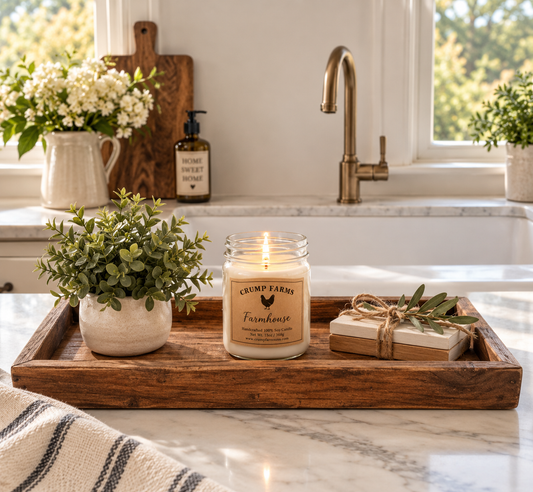 Rustic Wood Tray