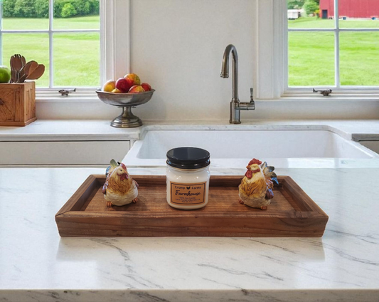 Rustic Wood Tray